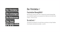 Desktop Screenshot of filmfaktor.com